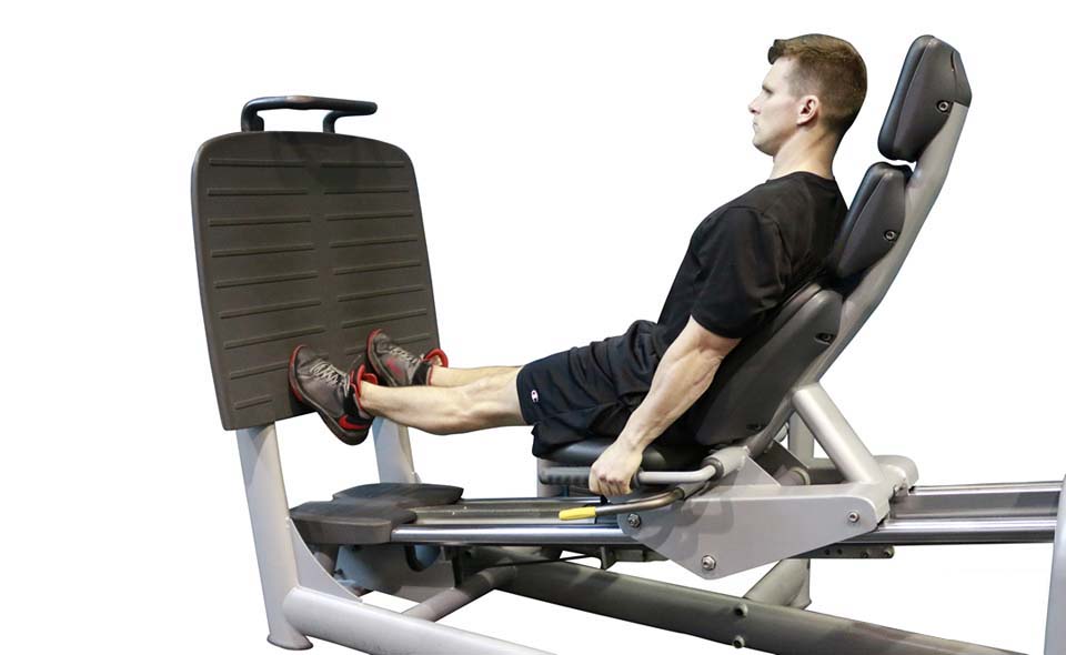 Calf Raise alla Leg Press — dimostrazione 2