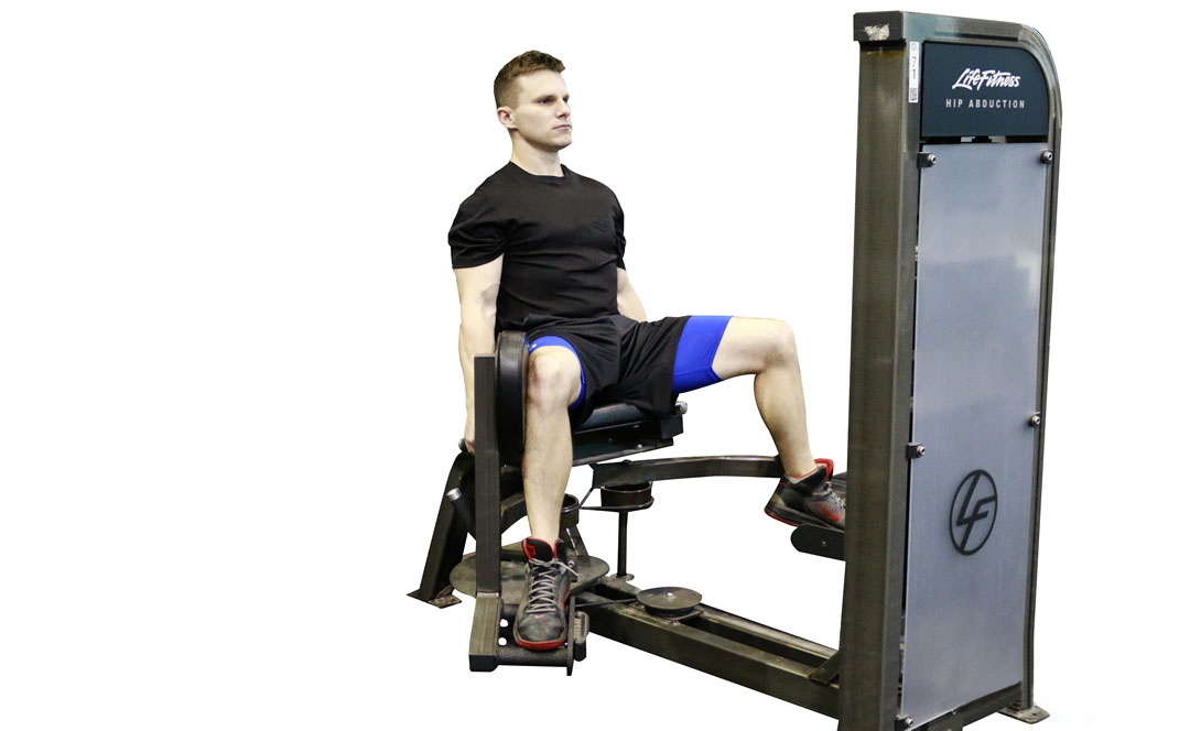 Machine Hip Abduction — demonstration 2