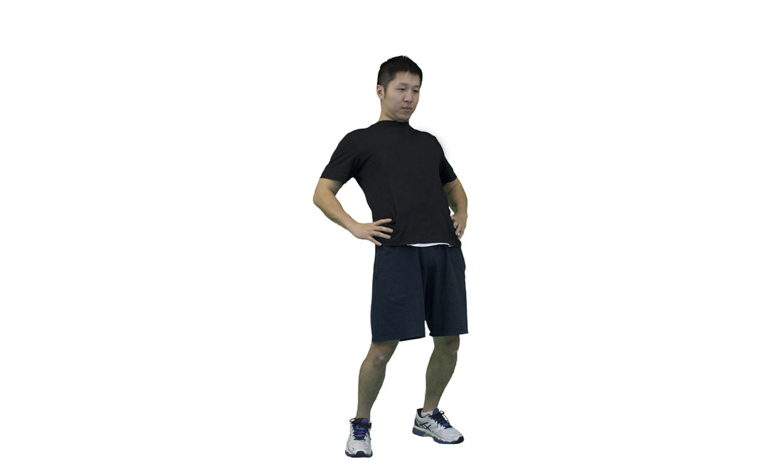 Basculación Pélvica de Pie — demostración 2