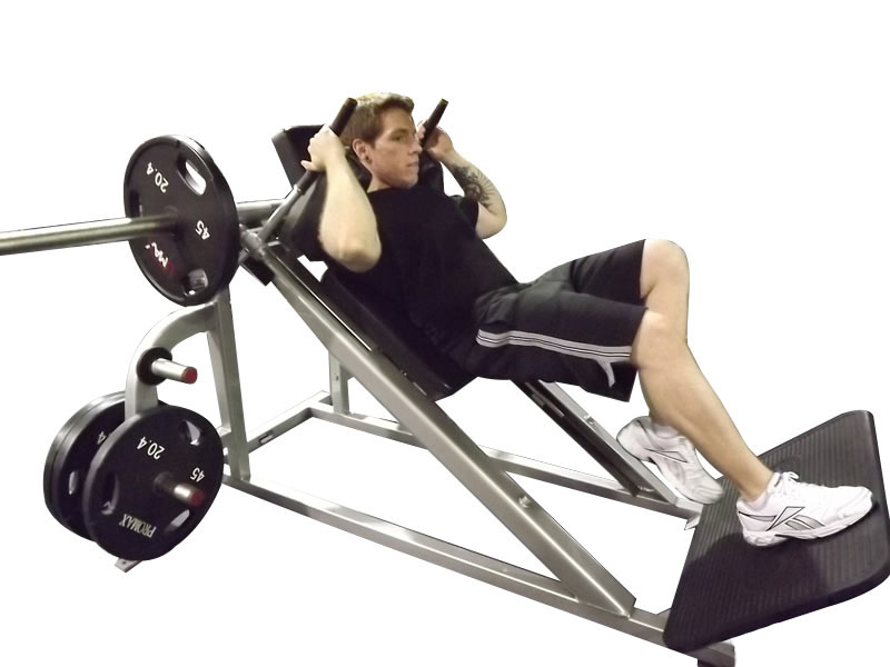 Single-Leg Hack Squat — demonstration 2