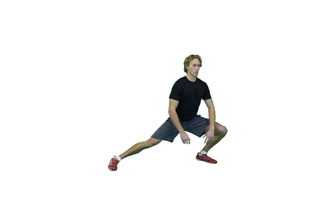 Bodyweight Side Lunge — demonstration 2