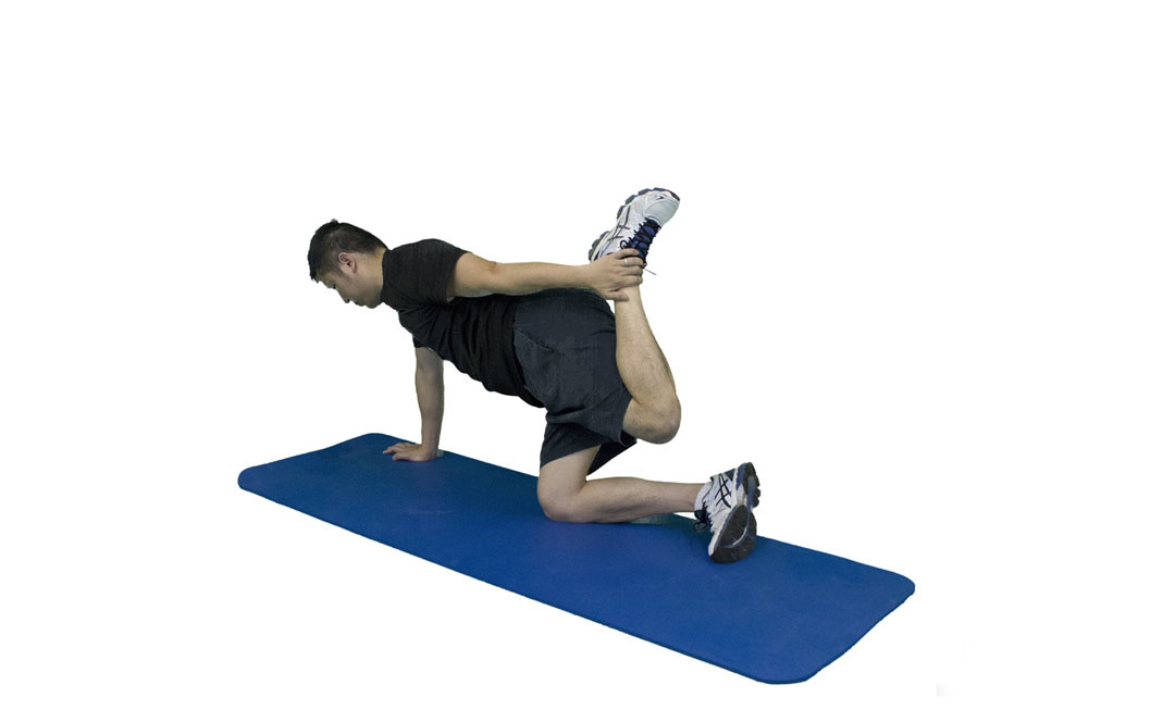 All Fours Quad Stretch — demonstration 2