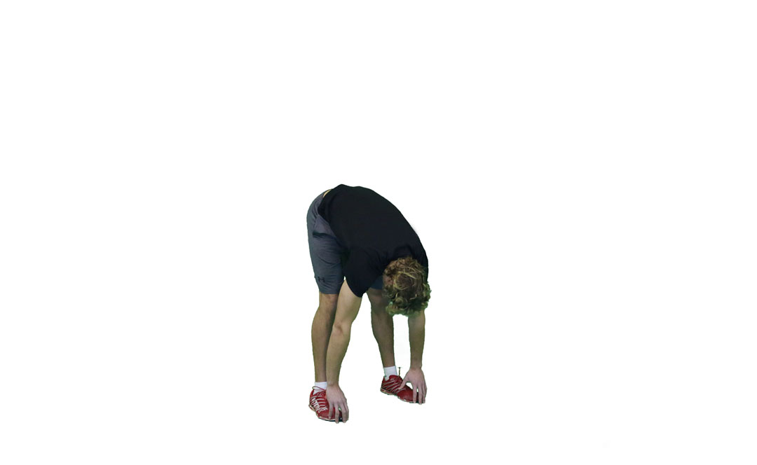 Toe Touch Stretch — demonstration 2