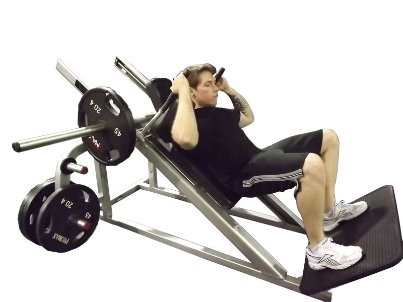 Machine Squat — demonstration 2