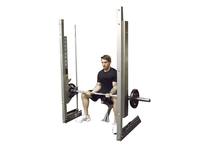 Smith Machine Wrist Curl — demonstration 2