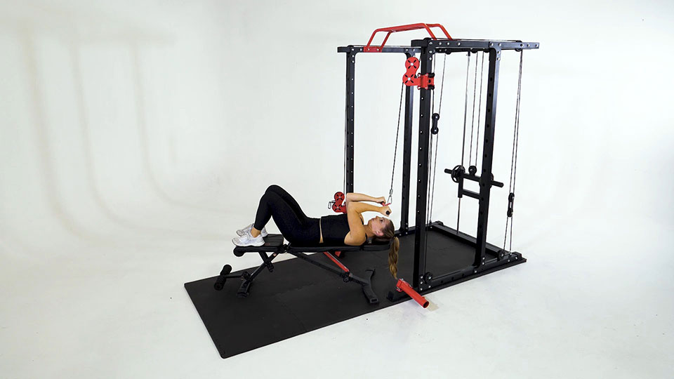 Cable High Curl — demonstration 2