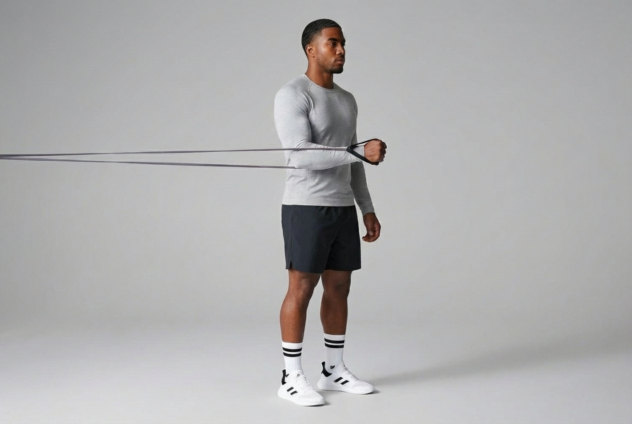 Band External Rotation — demonstration 2