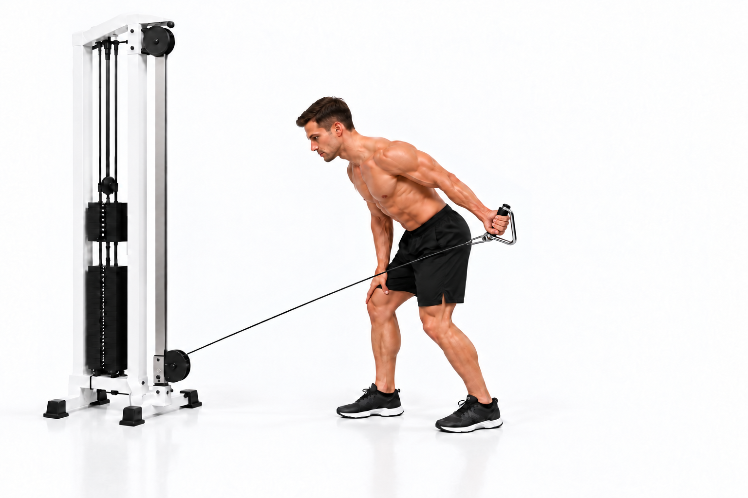 Cable Tricep Kickback Reverse Grip — demonstration 2